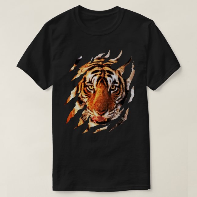 Tigermarken T-Shirt (Design vorne)