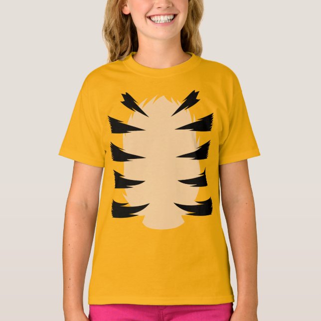 Tigermaske Kinder Tiger T-Shirt (Vorderseite)