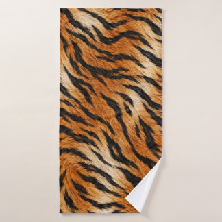 Tigermuster-Badetuch | Wilde-Tiere-Badezimmer-Deko Badehandtuch