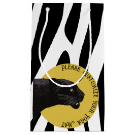 Tigermuster in Vector Kleine Geschenktüte