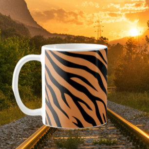 Tigermuster Kaffeetasse