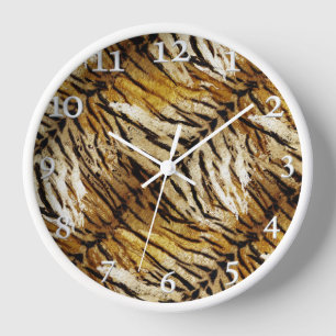 Tigermuster, stilvoll, Tiger, gestreift, Tiermuste Uhr