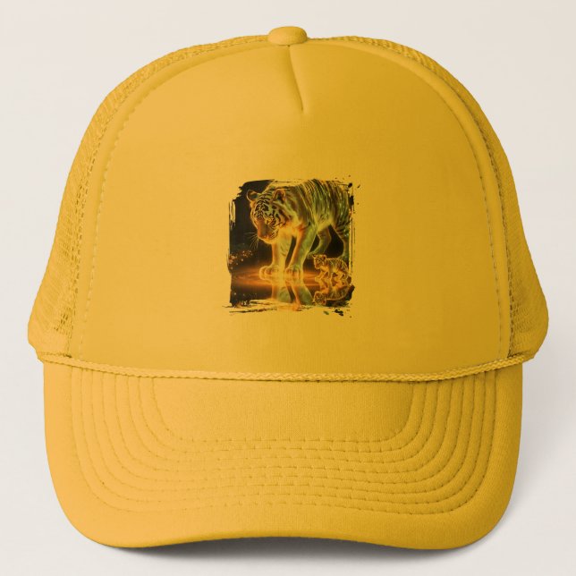 Tigermütze Truckerkappe (Vorderseite)
