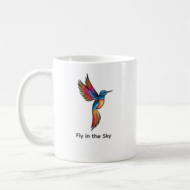 TigerNa Vogel Tasse (Links)
