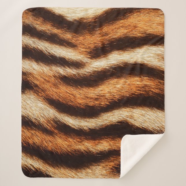 Tigerpelzstruktur Sherpadecke (Vorderseite)