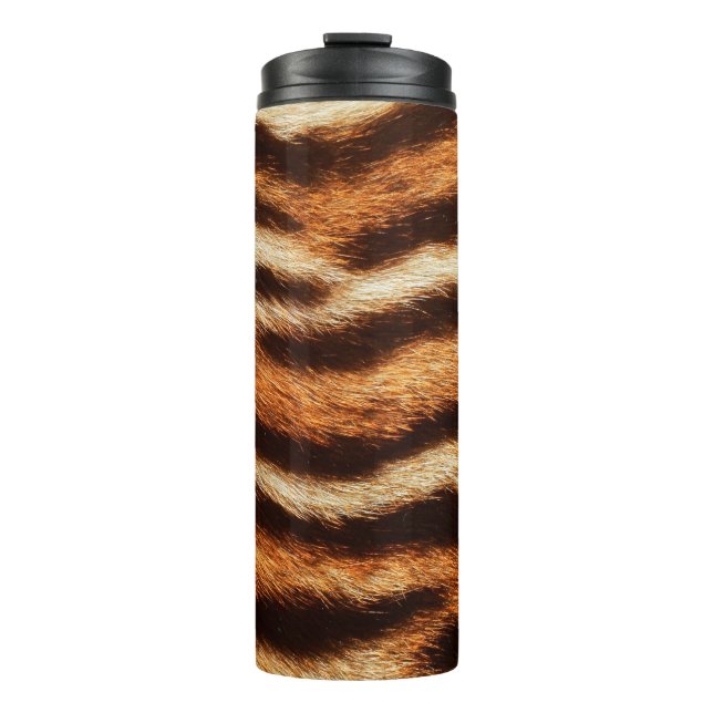 Tigerpelzstruktur Thermosbecher (Vorderseite)