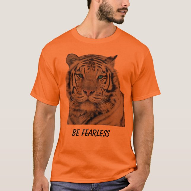 Tigerraut: Entfesseln Sie Ihre Stärke T-Shirt (Vorderseite)