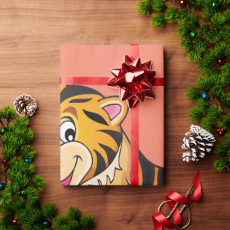 Tigerrücklaufpapier Geschenkpapier