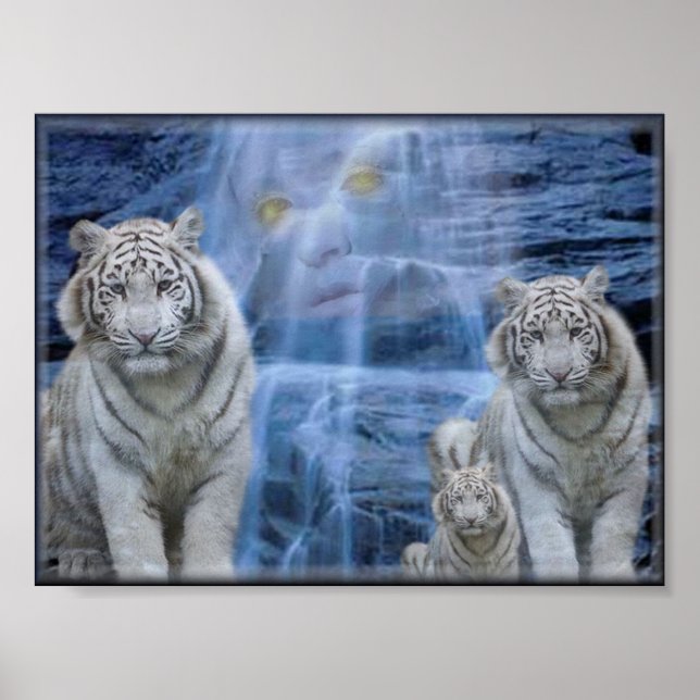 Tigerrückzug Poster (Vorne)