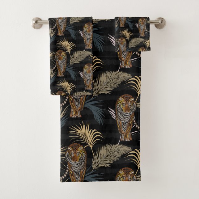 Tigers Bath Handtuch Set (Insitu)