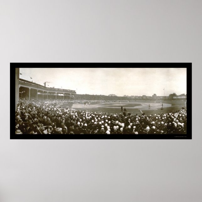 Tigers Cubs Series Foto 1907 Poster (Vorne)