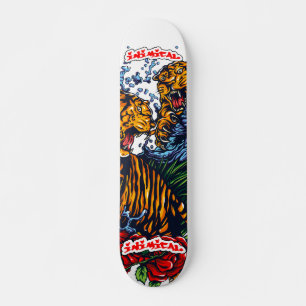 Tigers Deck für inimiale Kämpfe Skateboard