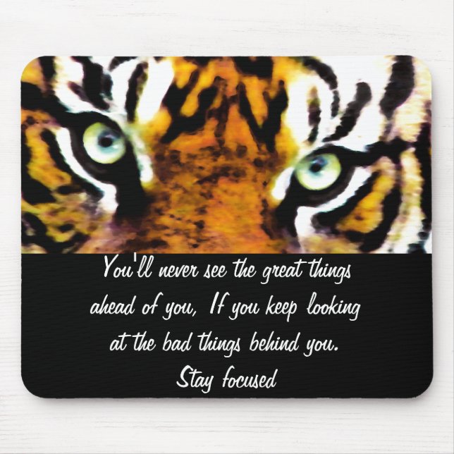TIGER'S EYE MOUSEPAD (Vorne)