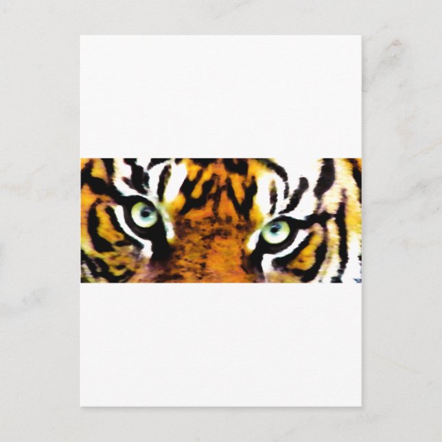 TIGER'S EYE POSTKARTE (Vorderseite)