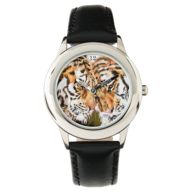 Tigers Family Watch Liebe Armbanduhr (Vorderseite)