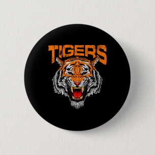 Tigers Football Schule Sport Bedrängter Spieltag Button