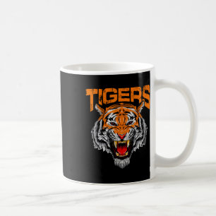 Tigers Football Schule Sport Bedrängter Spieltag Kaffeetasse