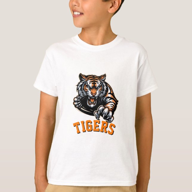 Tigers Kids T-Shirt (Vorderseite)