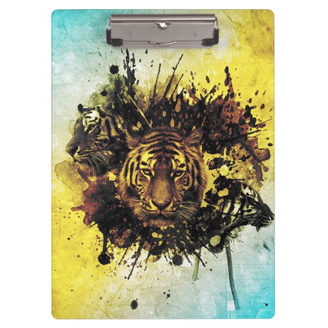 Tigers Klemmbrett (Vorderseite)