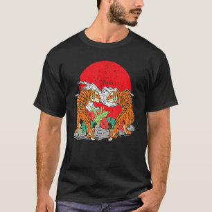 Tigers Predator Jungle Animal Wildlife Asian Tige T-Shirt