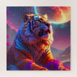 Tigers Psychedelic Dreams Puzzle