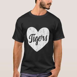 Tigers School Sport Fan Team Spirit Mascot He T-Shirt