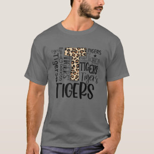 Tigers School Sports Fan Team Spirit Mascot Niedli T-Shirt