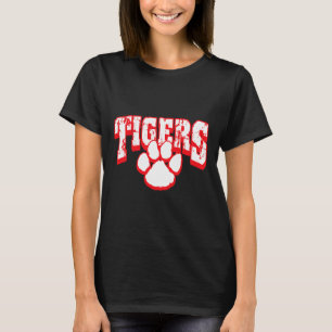 Tigers Schulgeist Zurück zur Schule R T-Shirt