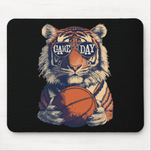 Tigers Sketll Spieltag Mousepad