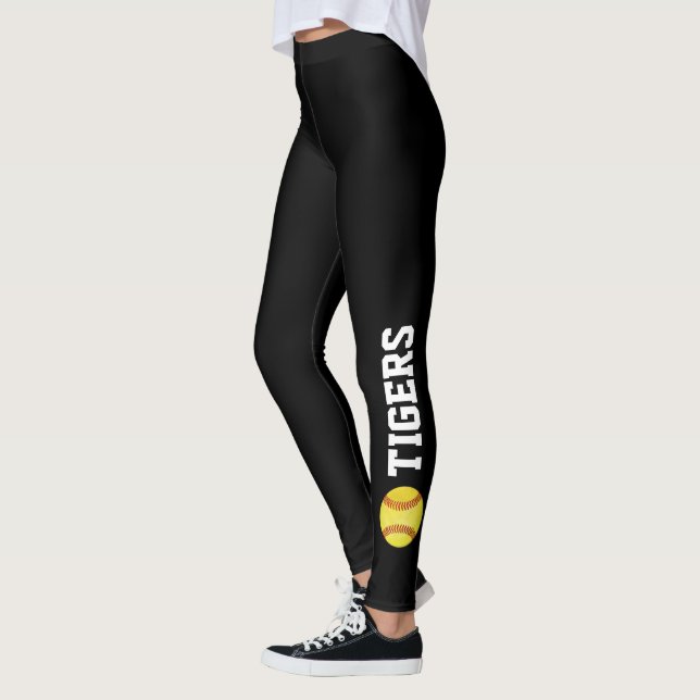Tigers Softball Leggings (Links)