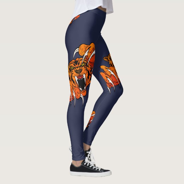 Tigers Sports Football Basketball Baseball Legging Leggings (Rechts)