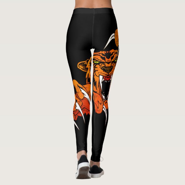 Tigers Sports Football Basketball Baseball Legging Leggings (Rückseite)