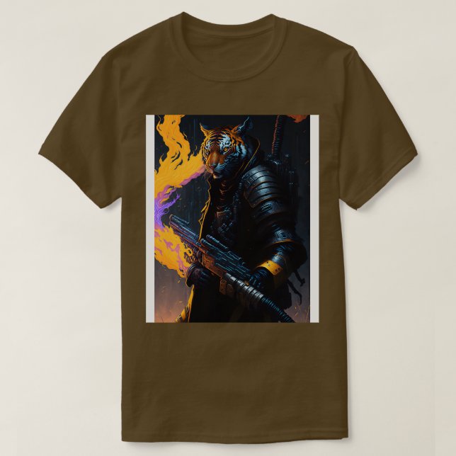 Tigers Techno Inferno 2 T-Shirt (Design vorne)