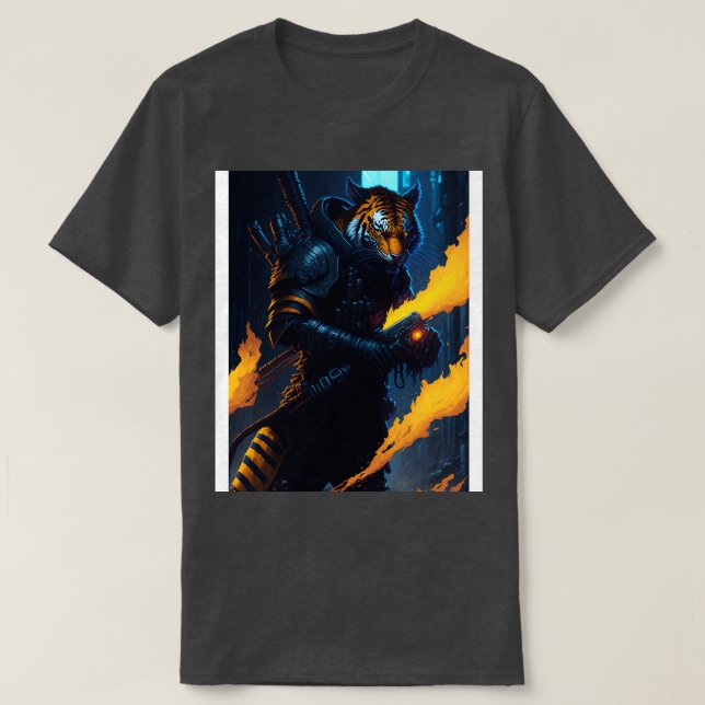Tigers Techno Inferno 4 T-Shirt (Design vorne)