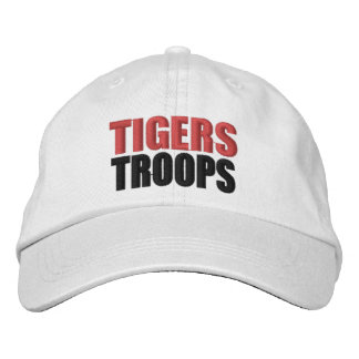 Tigers Troops Hat Bestickte Baseballkappe