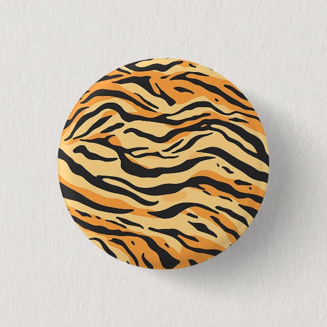 Tigerstreifen Button (Vorderseite)
