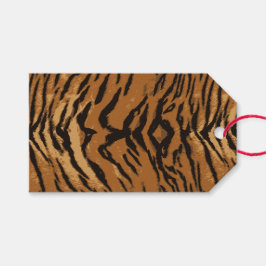 Tigerstreifen für jedes Geschenk Markierung Geschenkanhänger