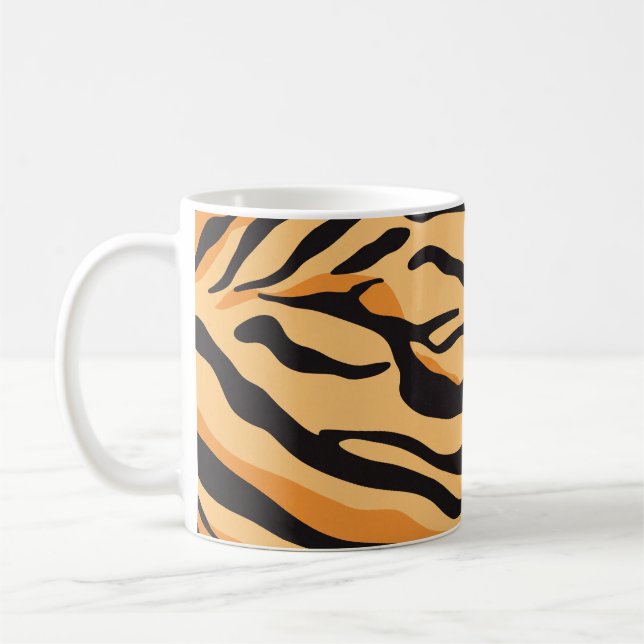 Tigerstreifen Kaffeetasse (Links)