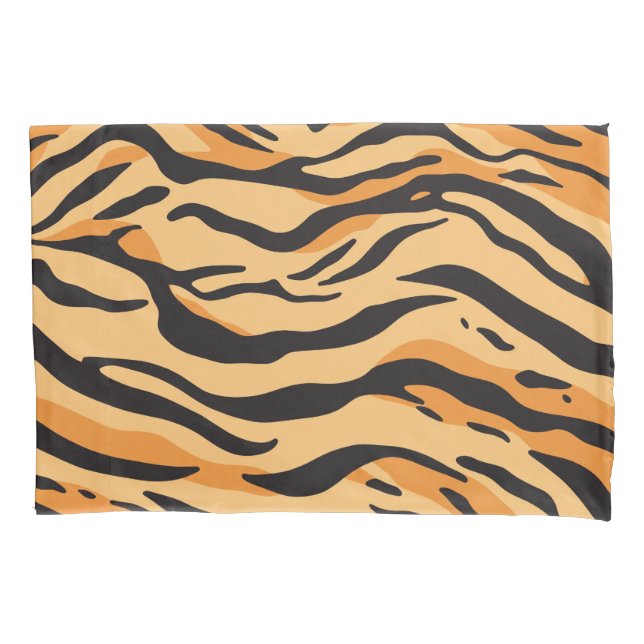 Tigerstreifen Kissenbezug (Vorderseite)