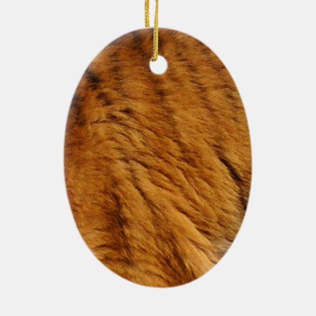 Tigerstreifen mit Fotos, die von den Großen Katzen Keramikornament (Hinten)