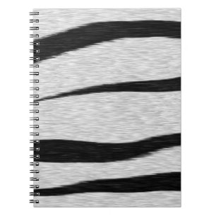 Tigerstreifen-Muster. Notizblock