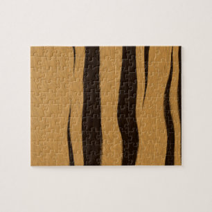 Tigerstreifen-Muster. Puzzle