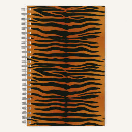 Tigerstreifen Notizbuch