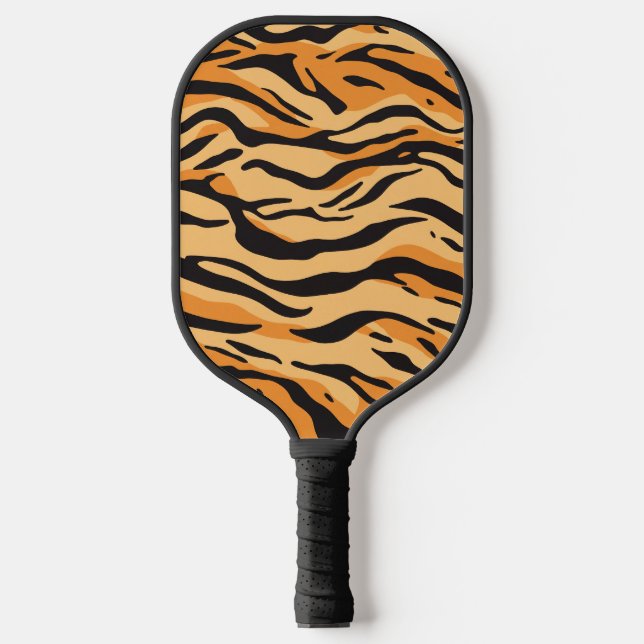 Tigerstreifen Pickleball Schläger (Vorderseite)