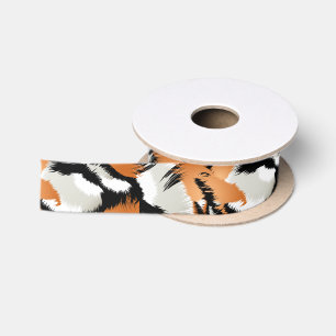 Tigerstreifen Satinband