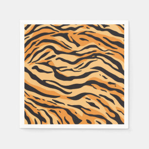 Tigerstreifen Serviette
