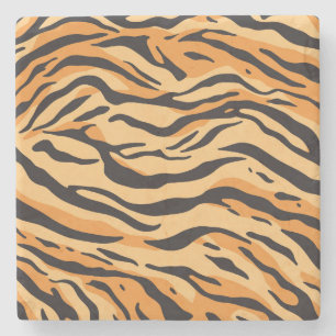 Tigerstreifen Steinuntersetzer