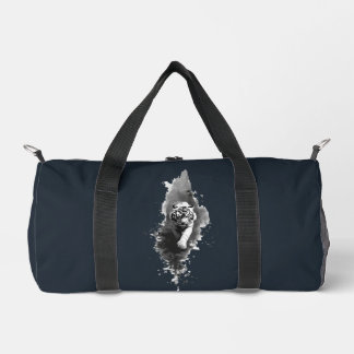 Tigertusche dunkle Kunst-Duffeltasche Duffle Bag