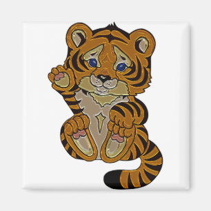 Tigerwürfel Magnet