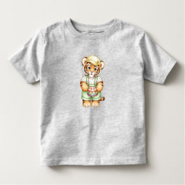 Tigerwürfel mit einer Spielzeugtrommel von Natasha Kleinkind T-shirt